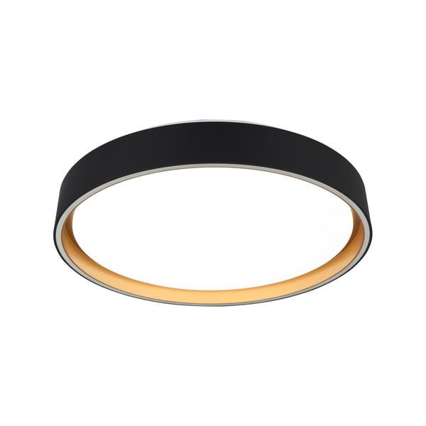 Černé LED stropní svítidlo ø 40 cm Felis – Reality-image-2