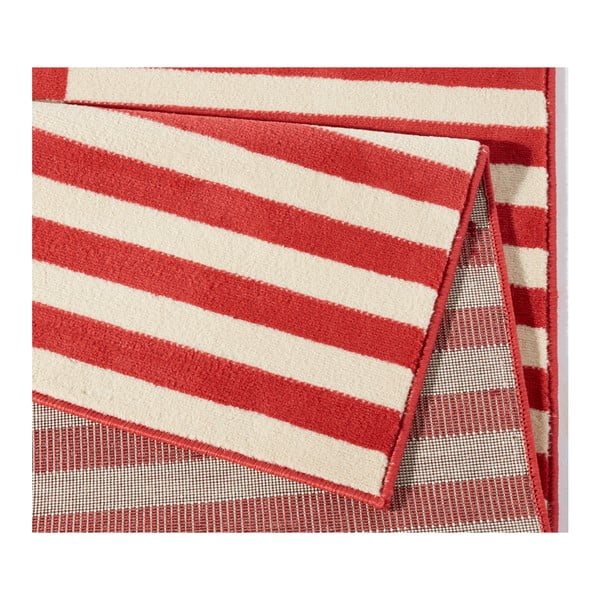 Červeno-bílý koberec Hanse Home Gloria Panel, 120 x 170 cm-image-2