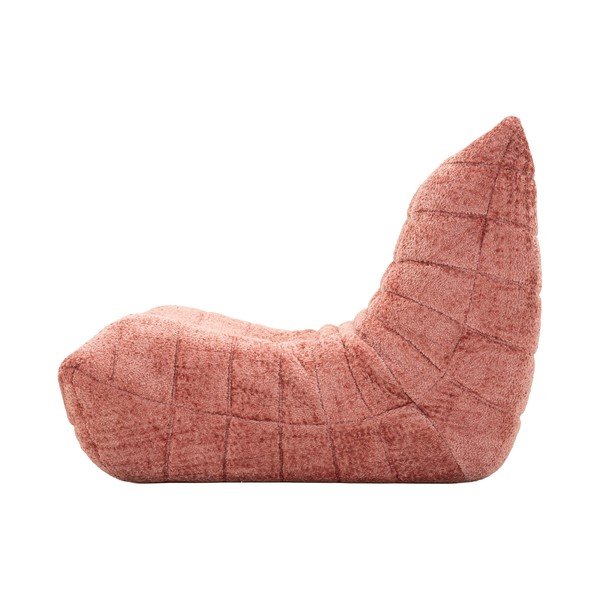 Růžový sedací vak z textilie bouclé Mask – Mauro Ferretti-image-4