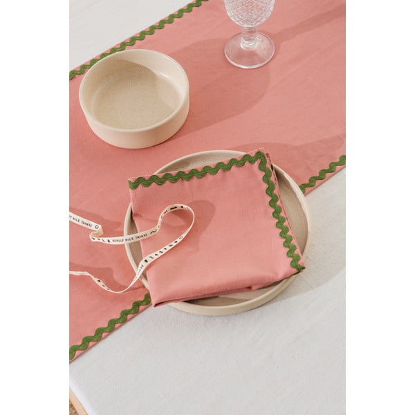 Lněné běhouny na stůl v sadě 2 ks 41x130 cm Wavy – Really Nice Things-image-3