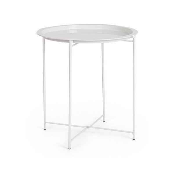 Kovový kulatý odkládací stolek ø 47 cm Hilmar – Yes Everyday