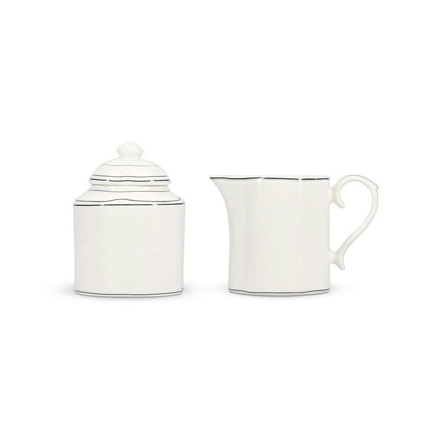 Set cukřenky a konvičky na mléko z kostního porcelánu Odette – S|P Collection