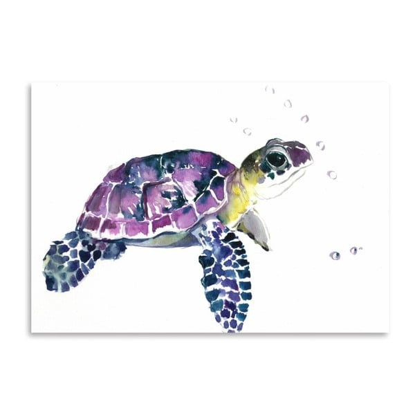 Autorský plakát Sea Turtle od Surena Nersisyana, 60 x 42 cm