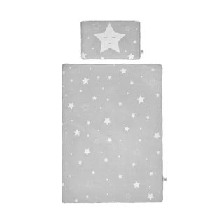 Set dětské bavlněné přikrývky s polštářem BELLAMY Shining Star, 100 x 135 cm