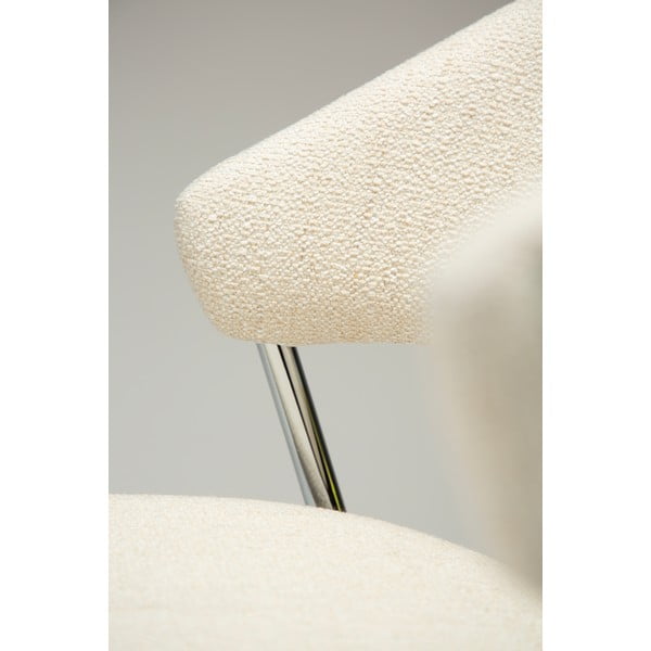 Krémová čalouněná jídelní židle Zone – DAN-FORM Denmark-image-4