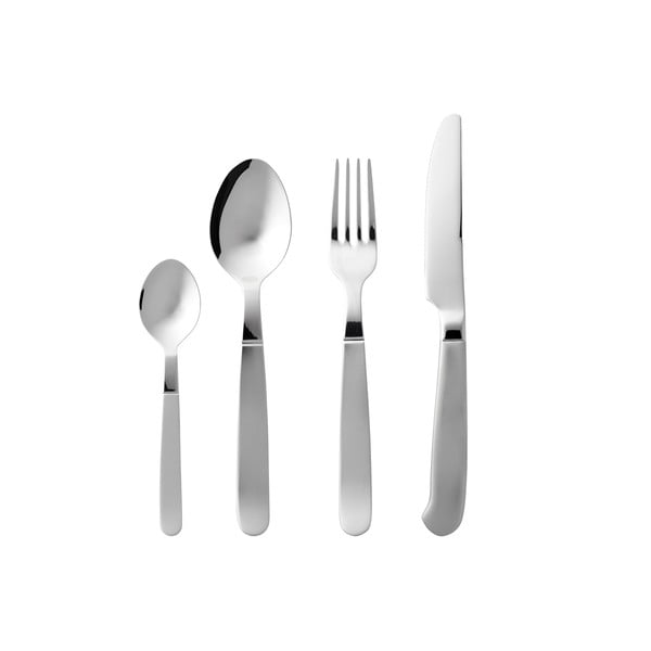 Nerezový příbor ve stříbrné barvě 16 ks Rejka – Gense