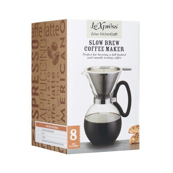 Konvička pro přípravu kávy Kitchen Craft Le'Xpress, 1,1 l-image-2