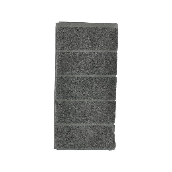 Tmavě zelený froté bavlněný ručník 50x100 cm Sauna – Zone