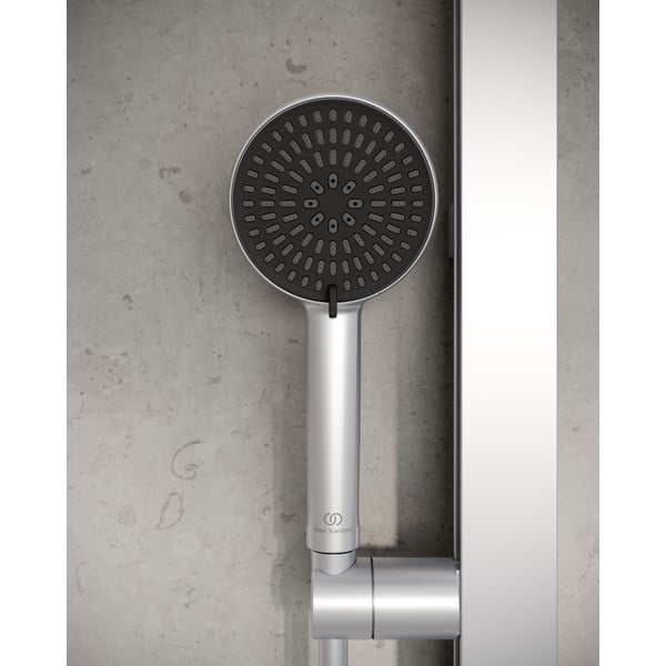 Plastová sprchová hlavice v matně stříbrné barvě ALU+ – Ideal Standard-image-1