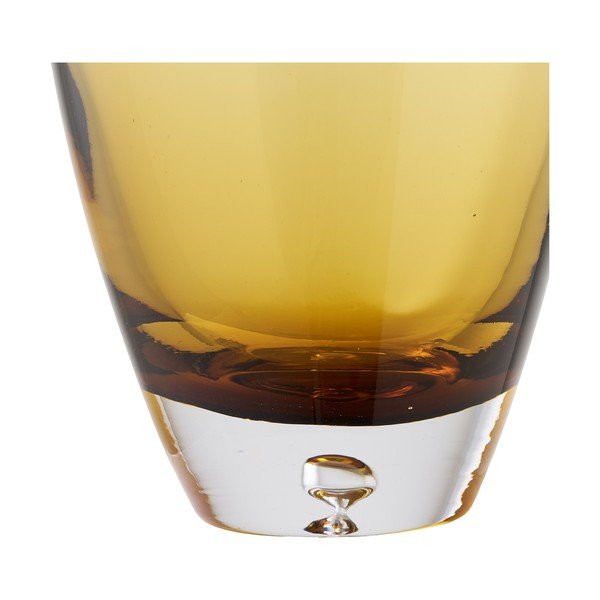 Oranžová skleněná váza (výška 32 cm) – House Nordic-image-3