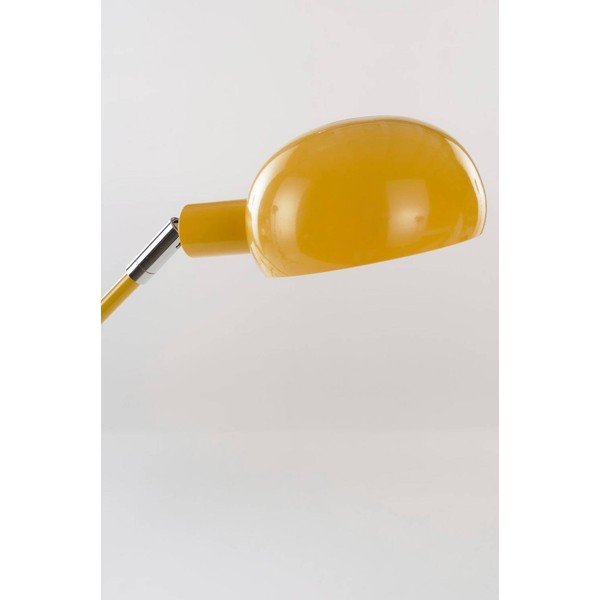 Žlutá kovová stojací lampa s ohybatelnou konstrukcí (výška 146 cm) Lincon – Jotex-image-3