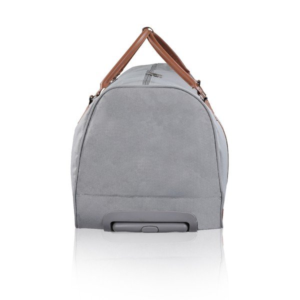 Šedá cestovní taška na kolečkách GENTLEMAN FARMER Oslo, 93 l-image-3