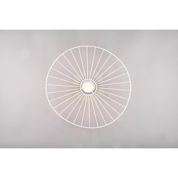 Bílé stropní svítidlo ø 60 cm Chapeau – Reality-image-2