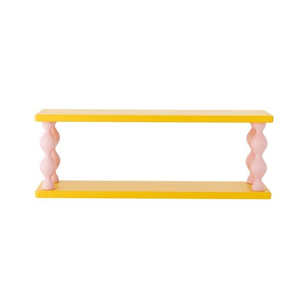 Žlutá patrová dětská police 60 cm Bibiola – Bloomingville Mini