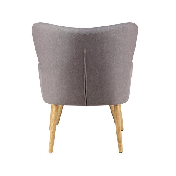 Světle šedé křeslo Coco - Støraa-image-3