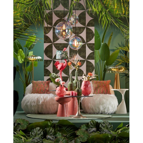 Závěsné svítidlo se skleněným stínidlem ø 30 cm Medina – Light & Living-image-4