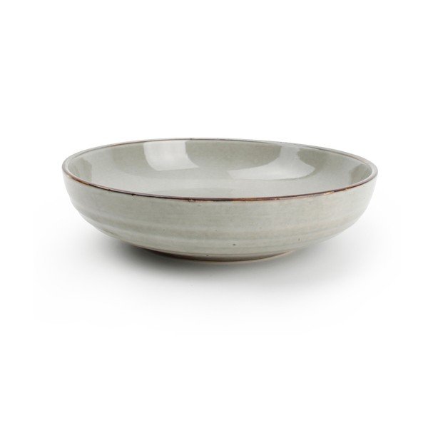 Zelený hluboký  talíř z kameniny ø 22 cm Artisan – Salt&Pepper