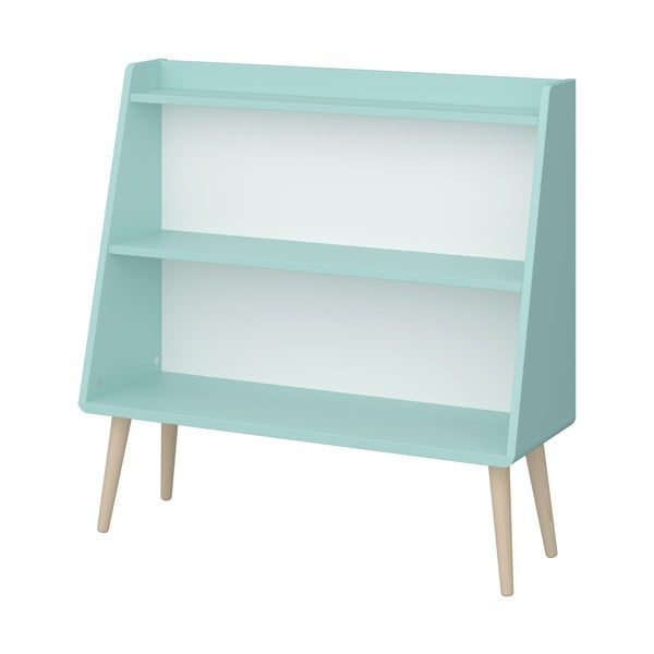 Tyrkysová dětská knihovna 81x80 cm Gaia - Tvilum-image-3