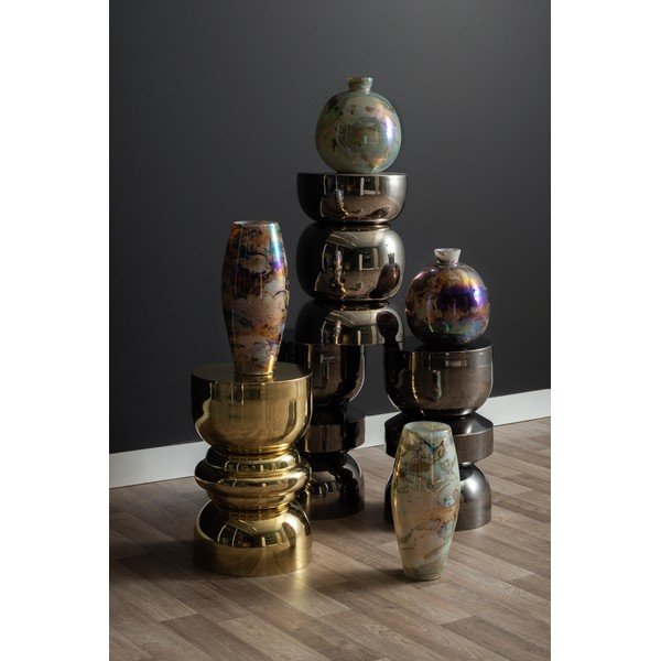 Skleněná ručně vyrobená váza (výška 26 cm) Melange – PT LIVING-image-1