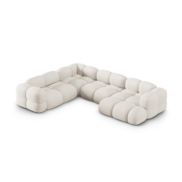 Béžová rohová pohovka (levý roh/do "U") Loretto – Cosmopolitan Design-image-2