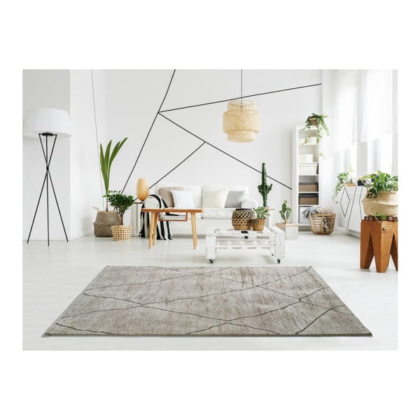 Béžový koberec Universal Hydra Beige, 160 x 230 cm-image-1