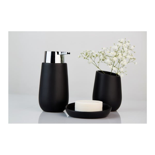 Černá keramická mýdlenka Wenko Badi-image-3