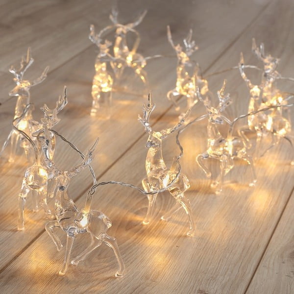 LED světelný řetěz ve tvaru sobů DecoKing Deer, 10 světýlek, délka 1,65 m-image-4