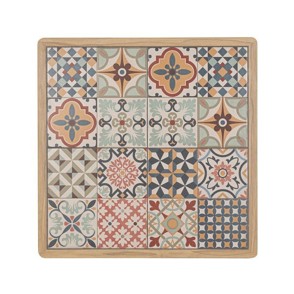 Ocelový zahradní stolek 73x73 cm Kalimera – Bizzotto-image-4