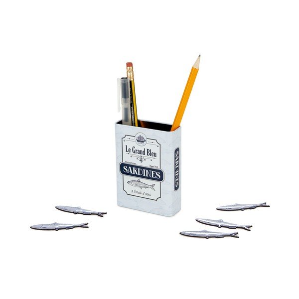 Kovový organizér na psací potřeby Sardines – Balvi