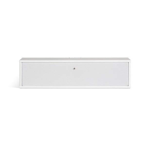 Bílý TV stolek 89x22 cm Mistral – Hammel Furniture