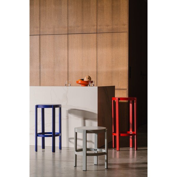 Černá ocelová barová stolička (výška sedáku 75 cm) Doon – noo.ma-image-1