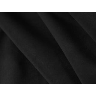 Černá sametová opěrka k modulární pohovce Rome Velvet - Cosmopolitan Design