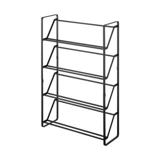 Černý stojan na boty se 4 patry YAMAZAKI Frame