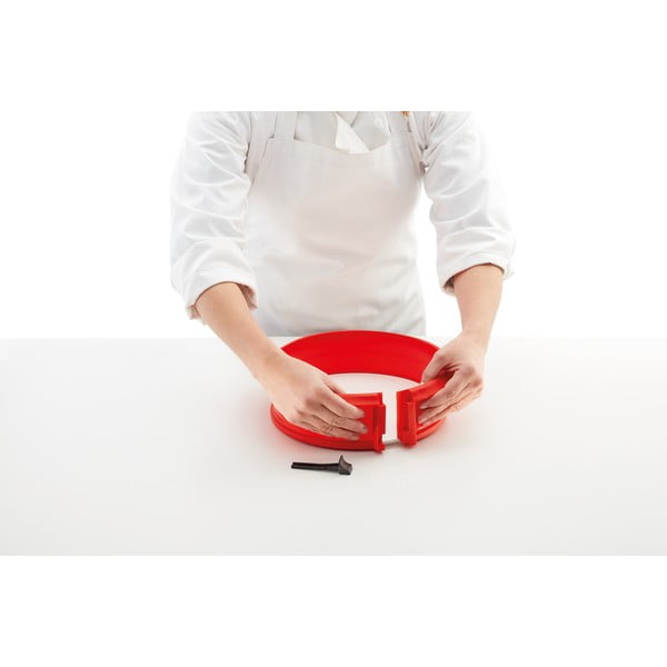 Silikonová forma na pečení koláče/dortu ø 25 cm – Lékué-image-4