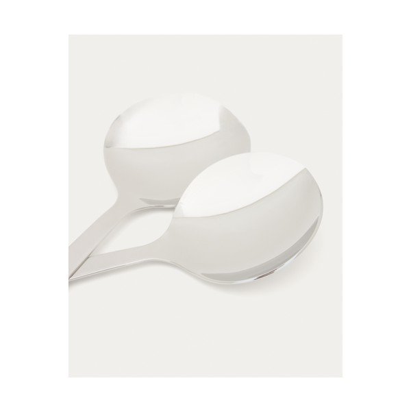 Salátový příbor 2 ks z nerezové oceli Nirela – Kave Home-image-4