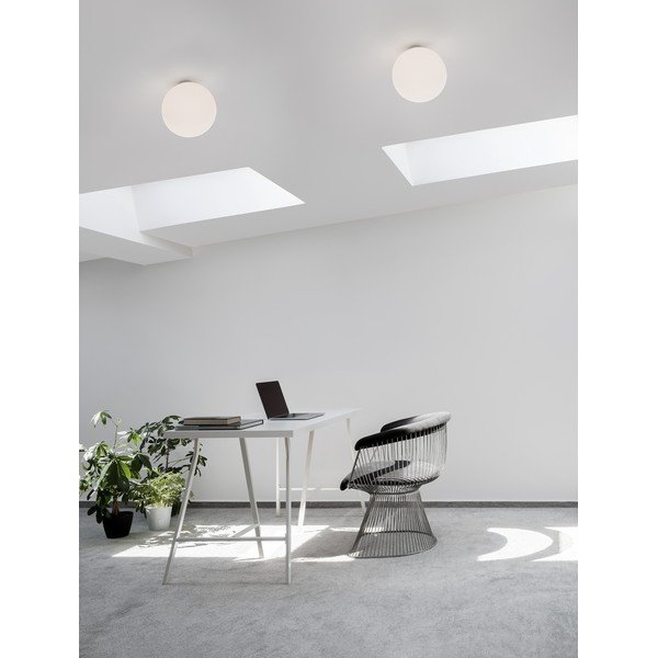 Bílé skleněné stropní svítidlo Nevoso – Nova Luce-image-1