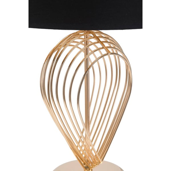 Černá stolní lampa Mauro Ferretti Maxt, ø 32,5 cm-image-4