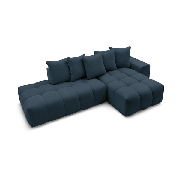 Tmavě modrá rohová pohovka (pravý roh) Mont-Blanc – Bobochic Paris-image-4