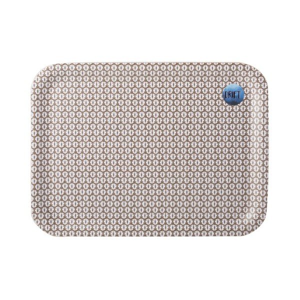 Modrý dřevěný servírovací tác Creative Tops Drift, 27 x 20 cm-image-1