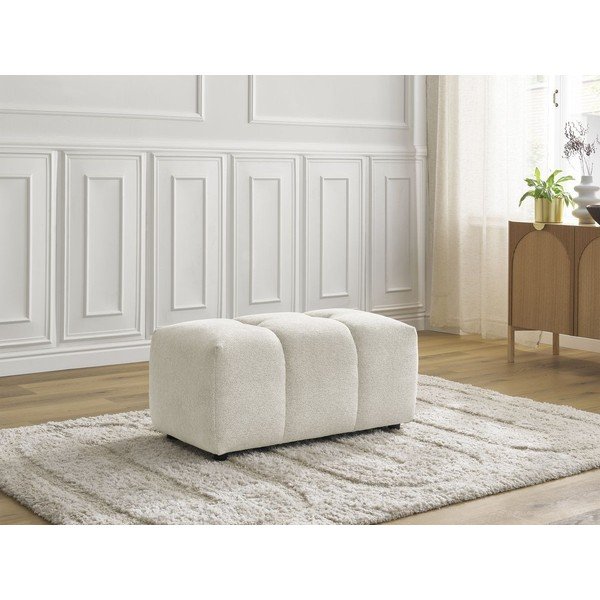 Bílá žinylková podnožka Roxelane – Bobochic Paris-image-1