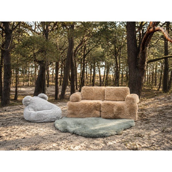 Bílé dětské křesílko Mammoth – Meowbaby-image-2