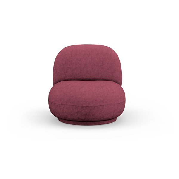 Vínové otočné žinylkové křeslo Chuck – Micadoni -image-1