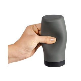Šedý dávkovač na mycí prostředek Wenko Squeeze, 250 ml