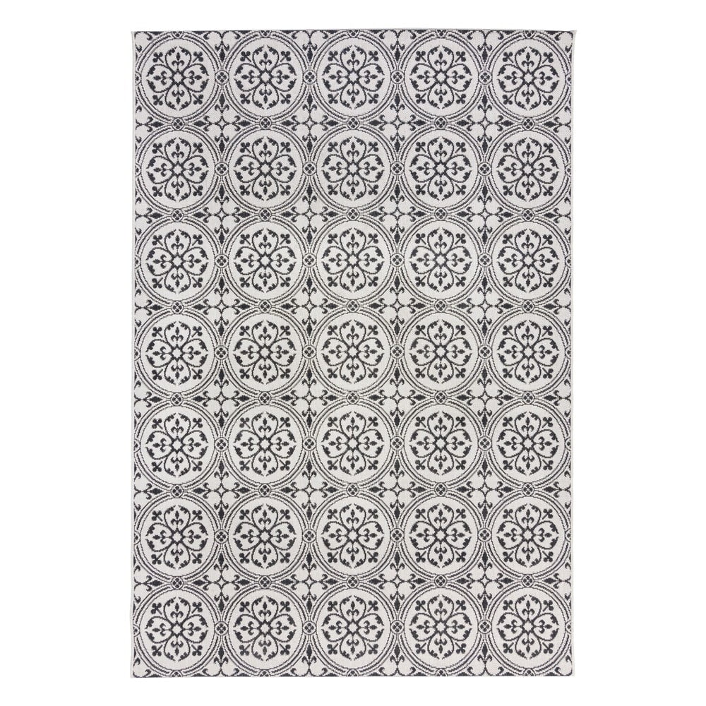 Šedý venkovní koberec Flair Rugs Casablanca, 120 x 170 cm
