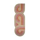 Růžový ručně tkaný vlněný běhoun 80x300 cm Spiral Shaped  – Flair Rugs