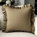 Povlak na polštář s příměsí bavlny 40x40 cm Ruffled – Mila Home
