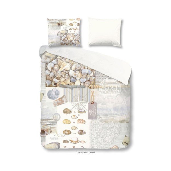 Bavlněné povlečení s potiskem Good Morning Abel, 200 x 200 cm