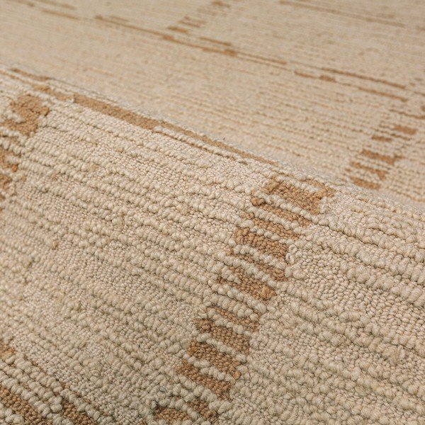 Ručně tkaný vlněný koberec v přírodní barvě 140x200 cm Harris Modula Wool – Flair Rugs-image-3