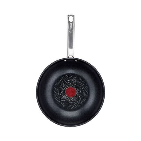 Wok nerezová pánev s nepřilnavým povrchem ø 28 cm Intuition B8171944 – Tefal-image-3