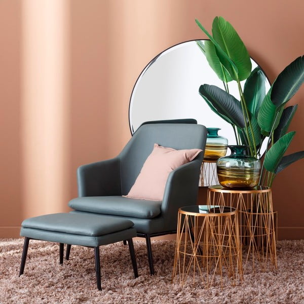 Nástěnné zrcadlo ø 100 cm Ronda – Ixia-image-1